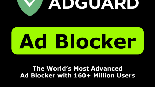 AdGuard Reklam Engelleyici Premium Aile Lisansı: 9 Cihaz için Ömür Boyu Koruma