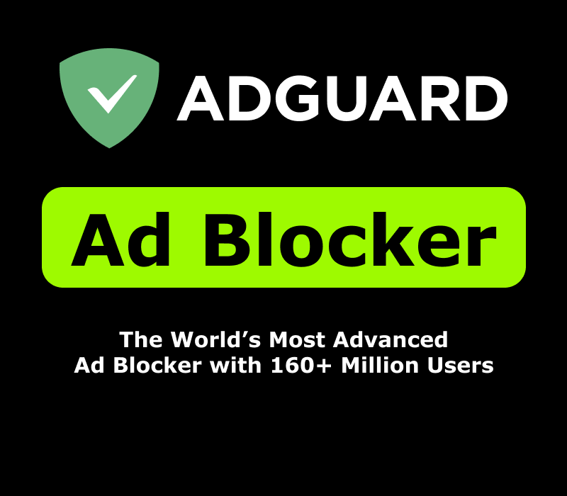 AdGuard Reklam Engelleyici Premium Lisansı (1 Yıl / 1 Cihaz)