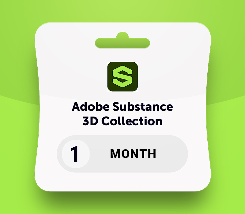 Adobe Substance 3D Collection 1 Aylık Abonelik Anahtarı