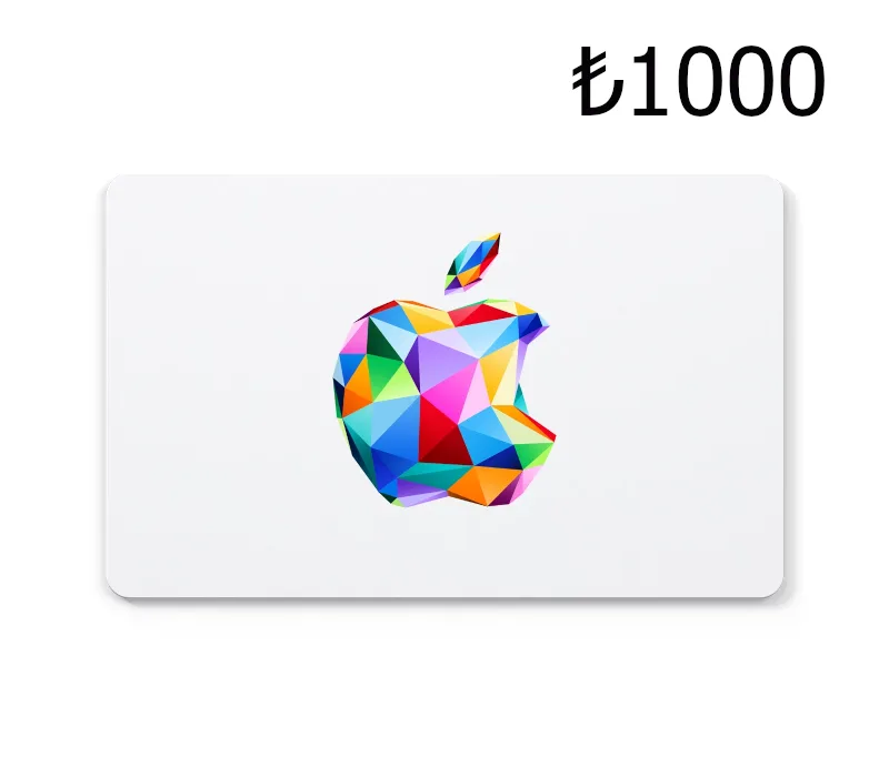 App Store 1000 TL Mağaza Hediye Kartı (Gift Card)