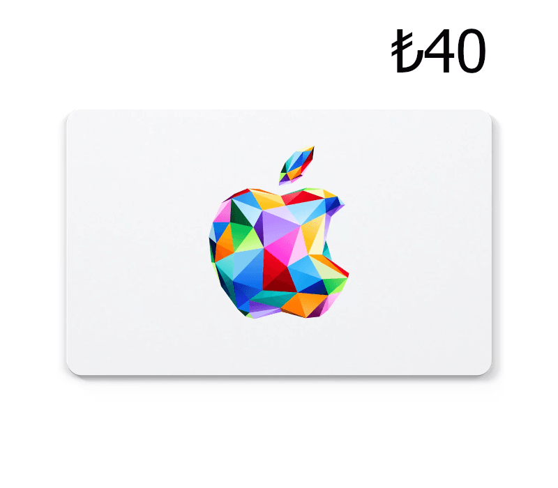 App Store Bakiye 40 TL Hediye Kartı (Gift Card)