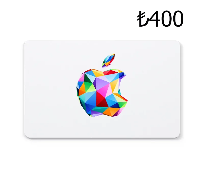 App Store Bakiye 400 TL Hediye Kartı (Gift Card)