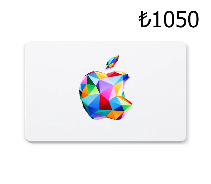 App Store 1050 TL Hediye Kartı (Gift Card) - Türkiye