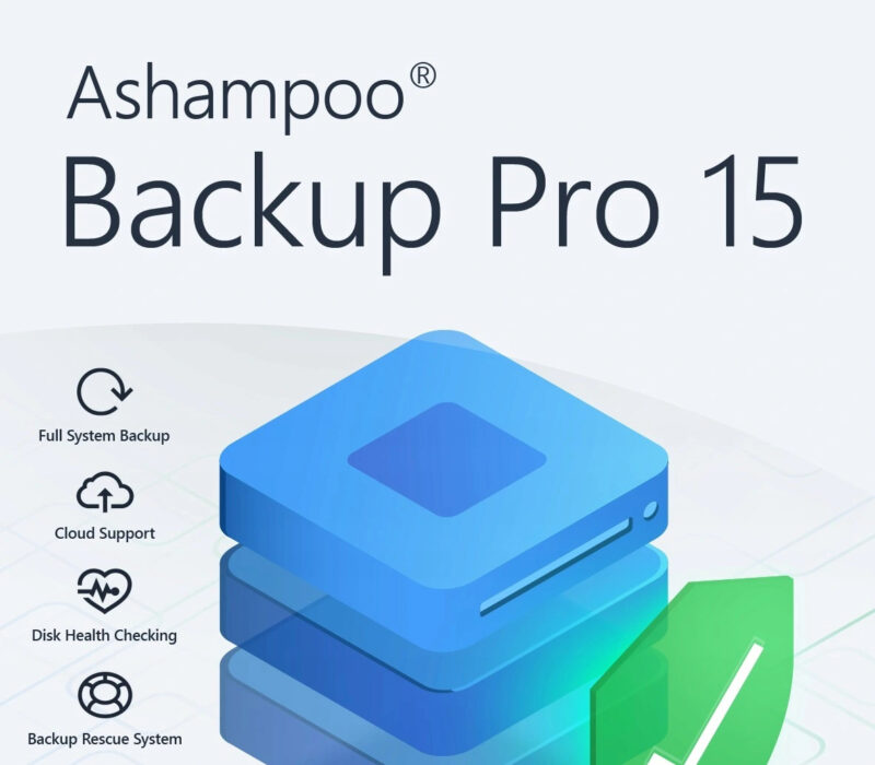 Ashampoo Backup Pro 15 Yedekleme Yazılımı Lisans Anahtarı