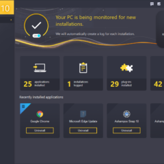 Ashampoo UnInstaller 10 Activation Key - ekran görüntüsü 1