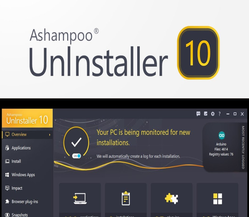 Ashampoo UnInstaller 10 Program Kaldırma Yazılımı Lisans Anahtarı