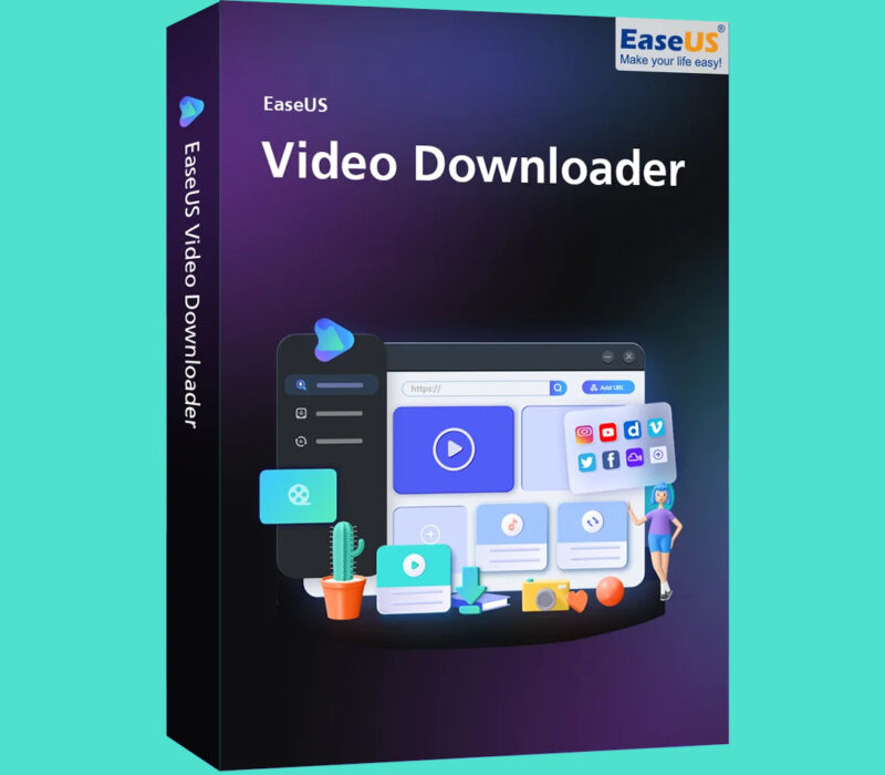 EaseUS Video Downloader Lisans Anahtarı (3 PC)