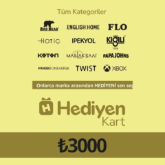 Hediyen KART - All Access TRY 3000 Gift Card TR