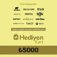 Hediyen KART - All Access TRY 5000 Gift Card TR