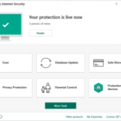 Kaspersky Internet Security 2021 Key (6 Months / 1 Device) - ekran görüntüsü 1