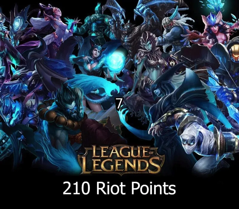 League of Legends 210 RP Ön Ödemeli Kart (Prepaid Card)