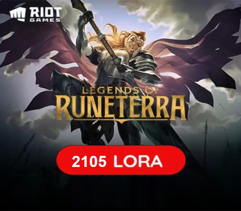 Legends of Runeterra 2105 RP Hediye Kartı (Gift Card)