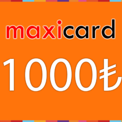 MaxiCard ₺1000 Wallet Card TR - ekran görüntüsü 1
