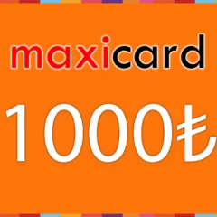 MaxiCard ₺1000 Wallet Card TR