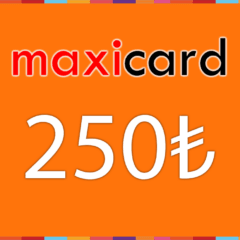 MaxiCard ₺250 Wallet Card TR