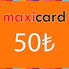 MaxiCard ₺50 Wallet Card TR