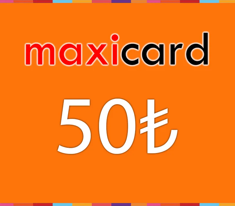 MaxiCard Oyun İçi 50 TL Bakiye Kodu (Wallet Card)