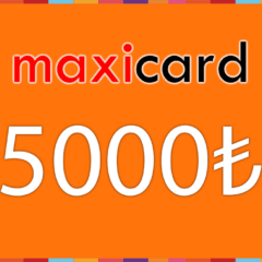 MaxiCard ₺5000 Wallet Card TR