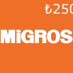 Migros ₺250 Gift Card TR