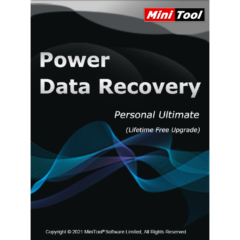 MiniTool Power Data Recovery Personal Ultimate License (3 PCs)