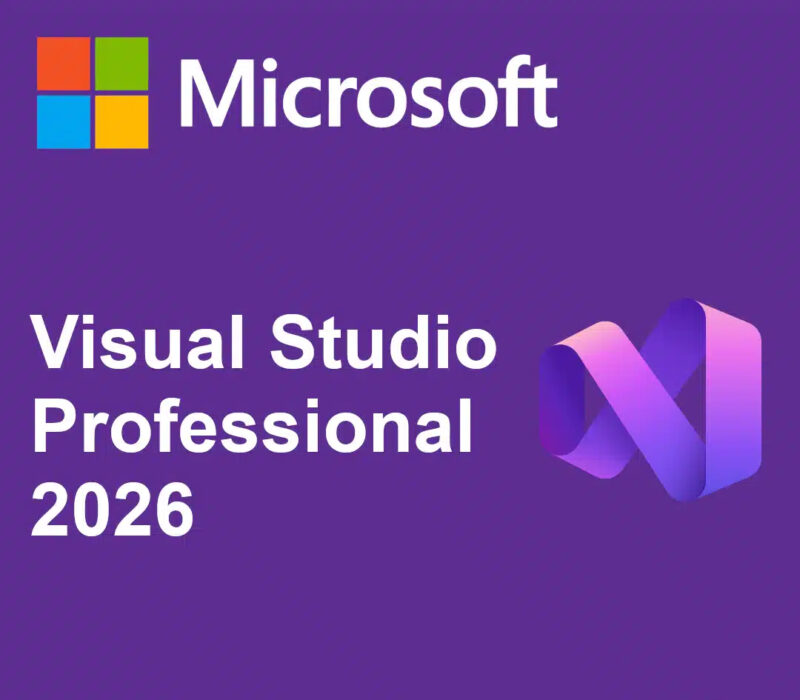 MS Visual Studio 2026 Professional Dijital Lisans Anahtarı (CD Key)