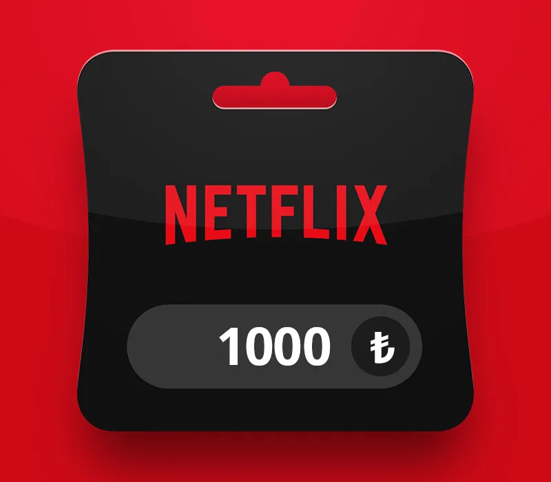 Netflix 1000 TL Bakiye Hediye Kartı (Gift Card)