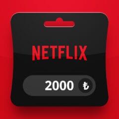 Netflix TRY 2000 Gift Card TR