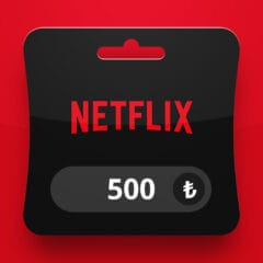 Netflix TRY 500 Gift Card TR