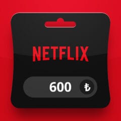 Netflix TRY 600 Gift Card TR