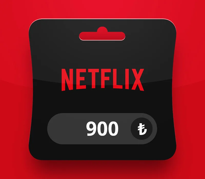 Netflix 900 TL Dijital Hediye Kartı (Gift Card)