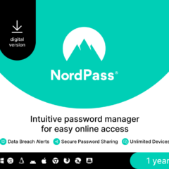 NordPass Premium Global 1 Yıl Sınırsız Cihaz Dijital Lisans Anahtarı (License Key)