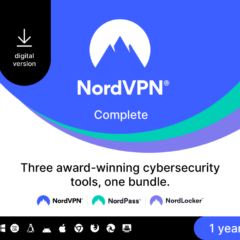 NordVPN Complete Global Key (1 Year / 10 Devices)