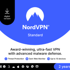 NordVPN Standard Global Key (2 Years / 10 Devices)