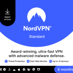 NordVPN Standard Global Key (6 Months / 10 Devices)
