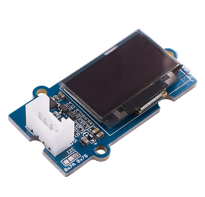 0.96 İnç I2C OLED Ekran Modülü SSD1306 128x64 Beyaz - Arduino/ESP32 Uyumlu