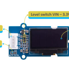 0.96 inç OLED ekran (beyaz) pin bağlantı noktaları