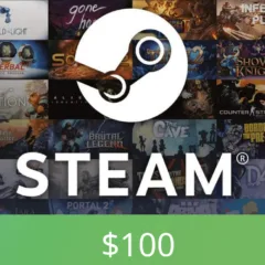 PC Steam Gift Card $100 TR Activation Code