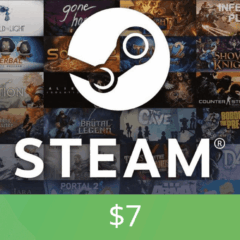 PC Steam Gift Card $7 TR Activation Code