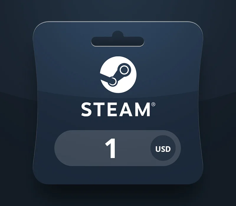 Steam Cüzdan Bakiyesi 1 USD Hediye Kartı (Gift Card)