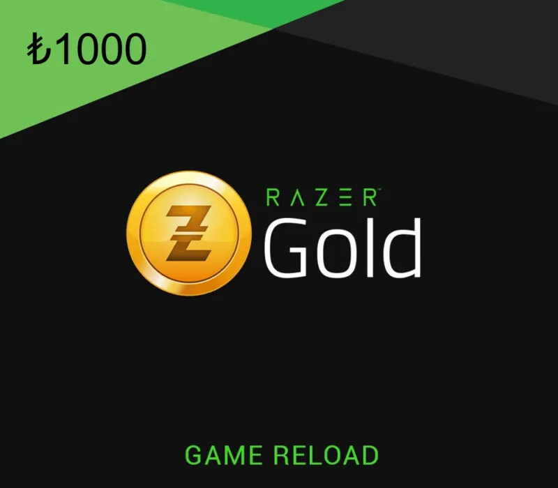 Razer Gold 1000 TL TR Bakiye Kodu (Balance Code)