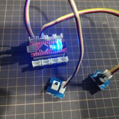 Arduino Nano üzerine takılı Grove shield, örnek modül bağlantısı