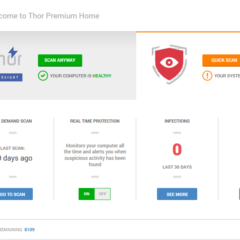 THOR Vigilance Home - Antivirus (1 year / 3 PCs) - ekran görüntüsü 3