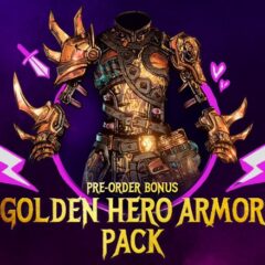 Tiny Tina's Wonderlands - Golden Hero Armor Pack Epic Games CD Key - ekran görüntüsü 1