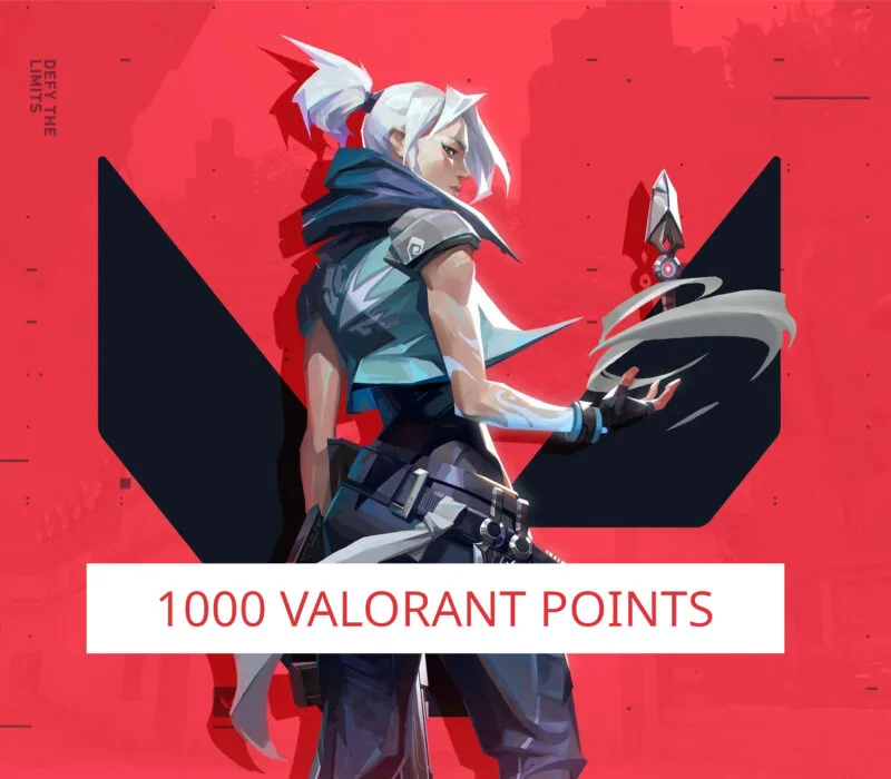 VALORANT 1000 Valorant Points Hediye Kartı (Gift Card)