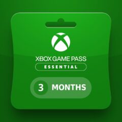 XBOX Game Pass Essential - 3 Month Subscription Card TR