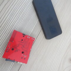 Bluetooth MP3 amplifikatör modülü - yan görünüm