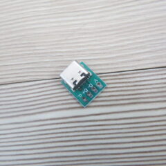 USB Type-C DIP dönüştürücü kart - soket görünümü